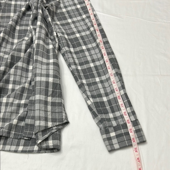 Selected Homme Grey Plaid Button Down Shirt - Picture 4 of 8